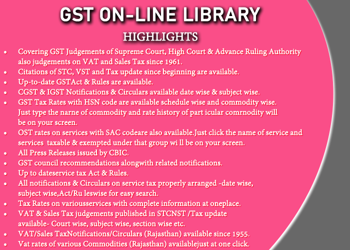 GST Online Library