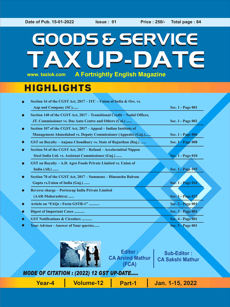 GST-Tax Update Magazine Page 10