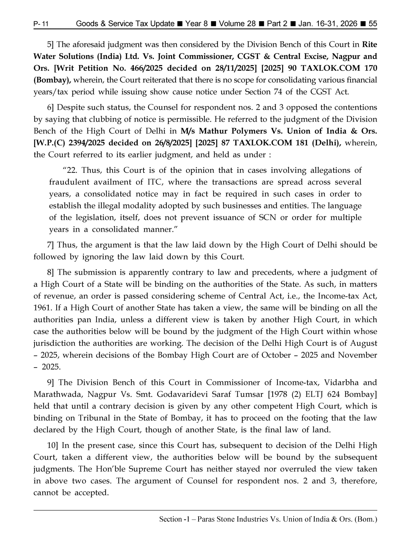 GST-Tax Update Magazine Page 9