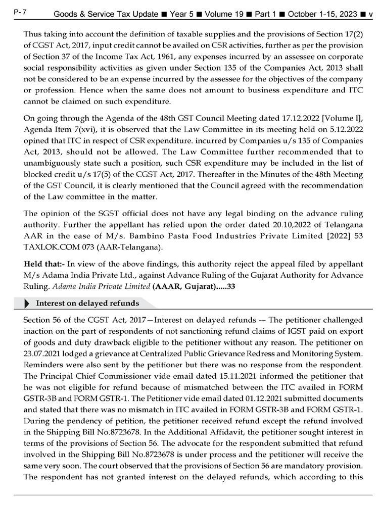 GST-Tax Update Magazine Page 5
